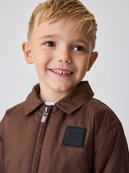 Baker by Ted Baker Brown 3 Piece Jacket, T-Shirt and Tapered Trousers Set - image 5