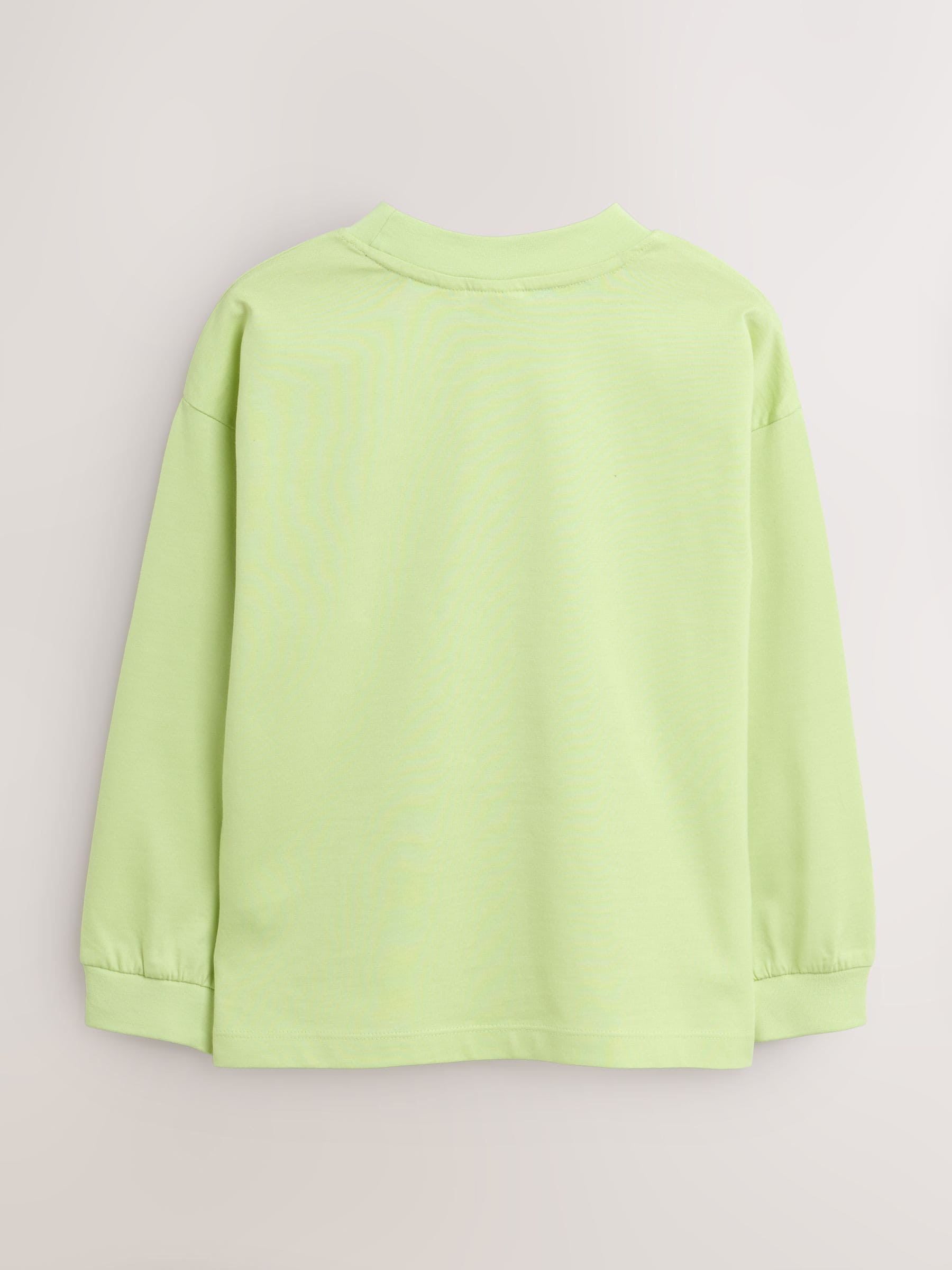 Dsiney Kidz - Baker by Ted Baker Green/Grey 3 Pack Long Sleeve Graphic T-Shirts image 5