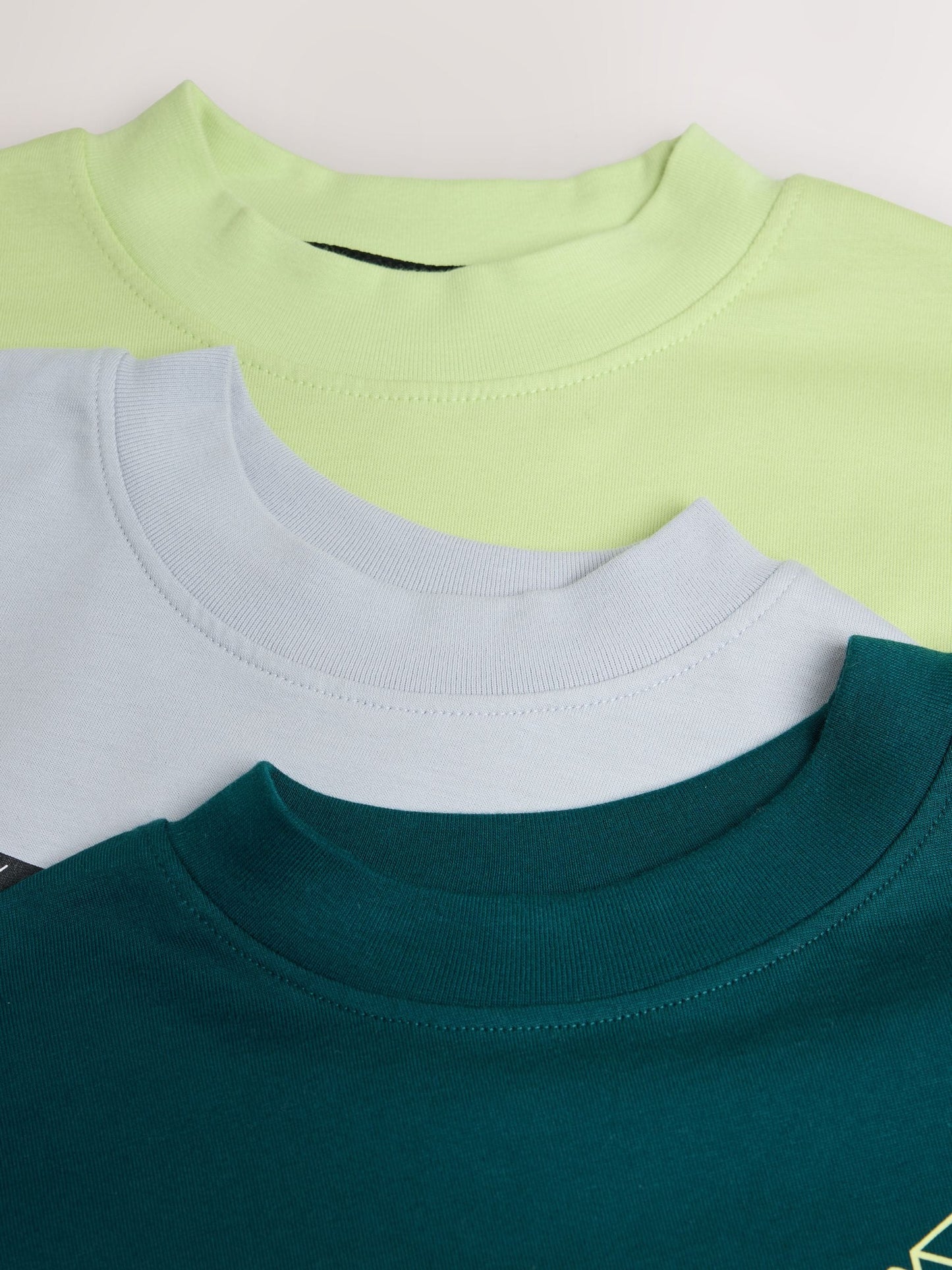 Dsiney Kidz - Baker by Ted Baker Green/Grey 3 Pack Long Sleeve Graphic T-Shirts image 6
