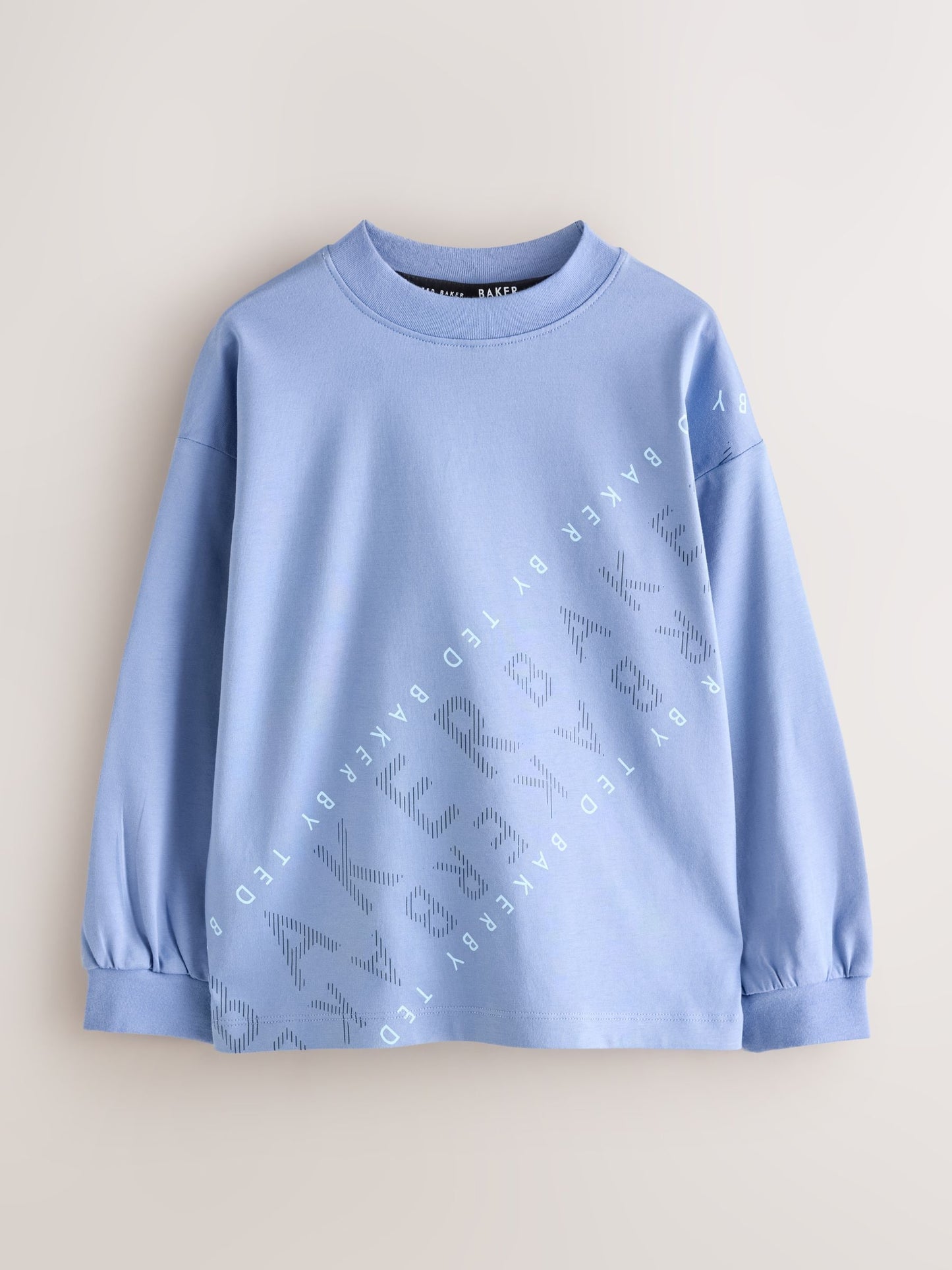 Dsiney Kidz - Baker by Ted Baker Red/Grey/Stone/Blue Long Sleeve Graphic T-Shirts 5 Pack image 2
