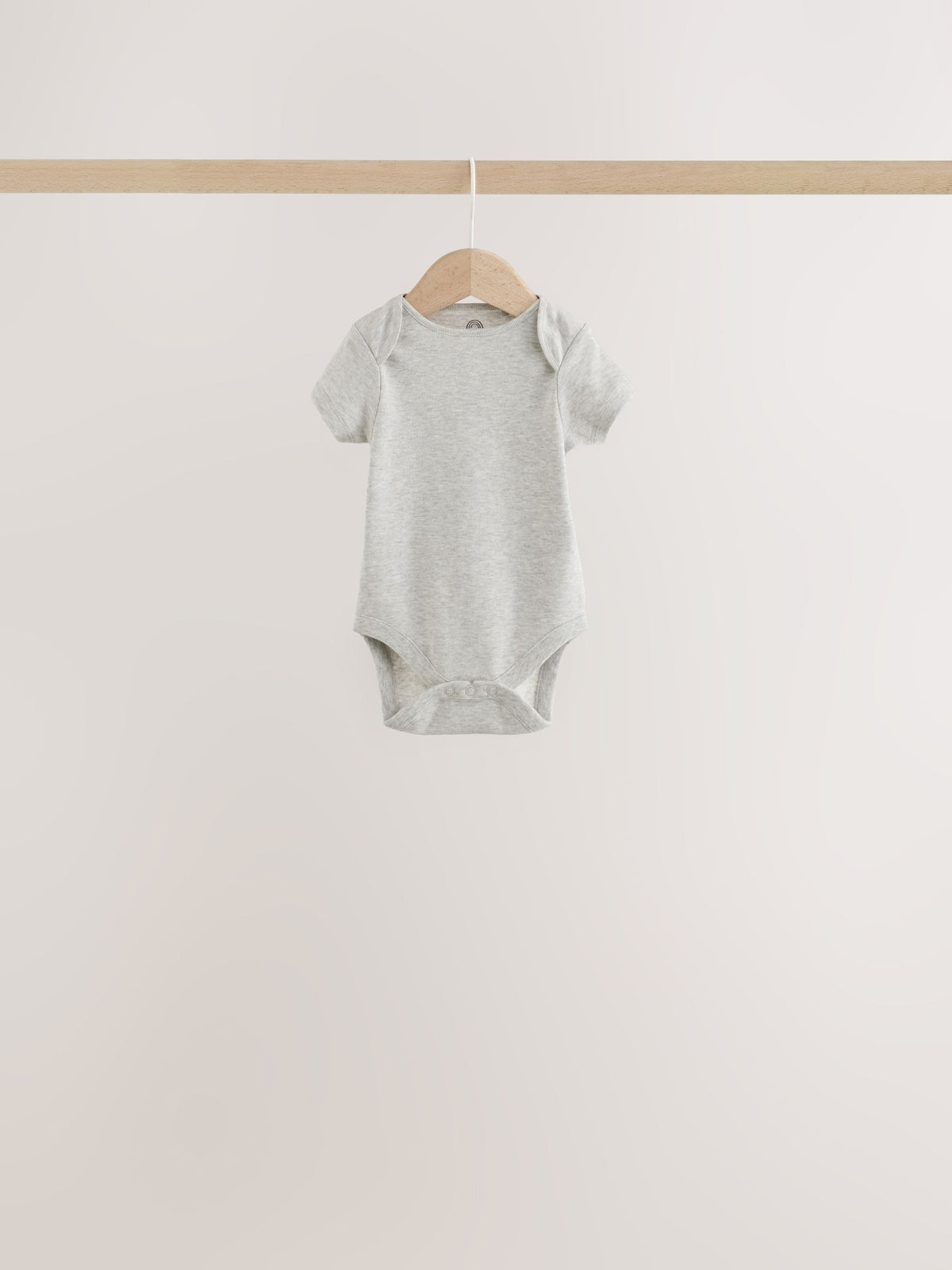 Dsiney Kidz - Grey/Blue/Neutral Short Sleeve Baby Bodysuits 5 Pack image 3