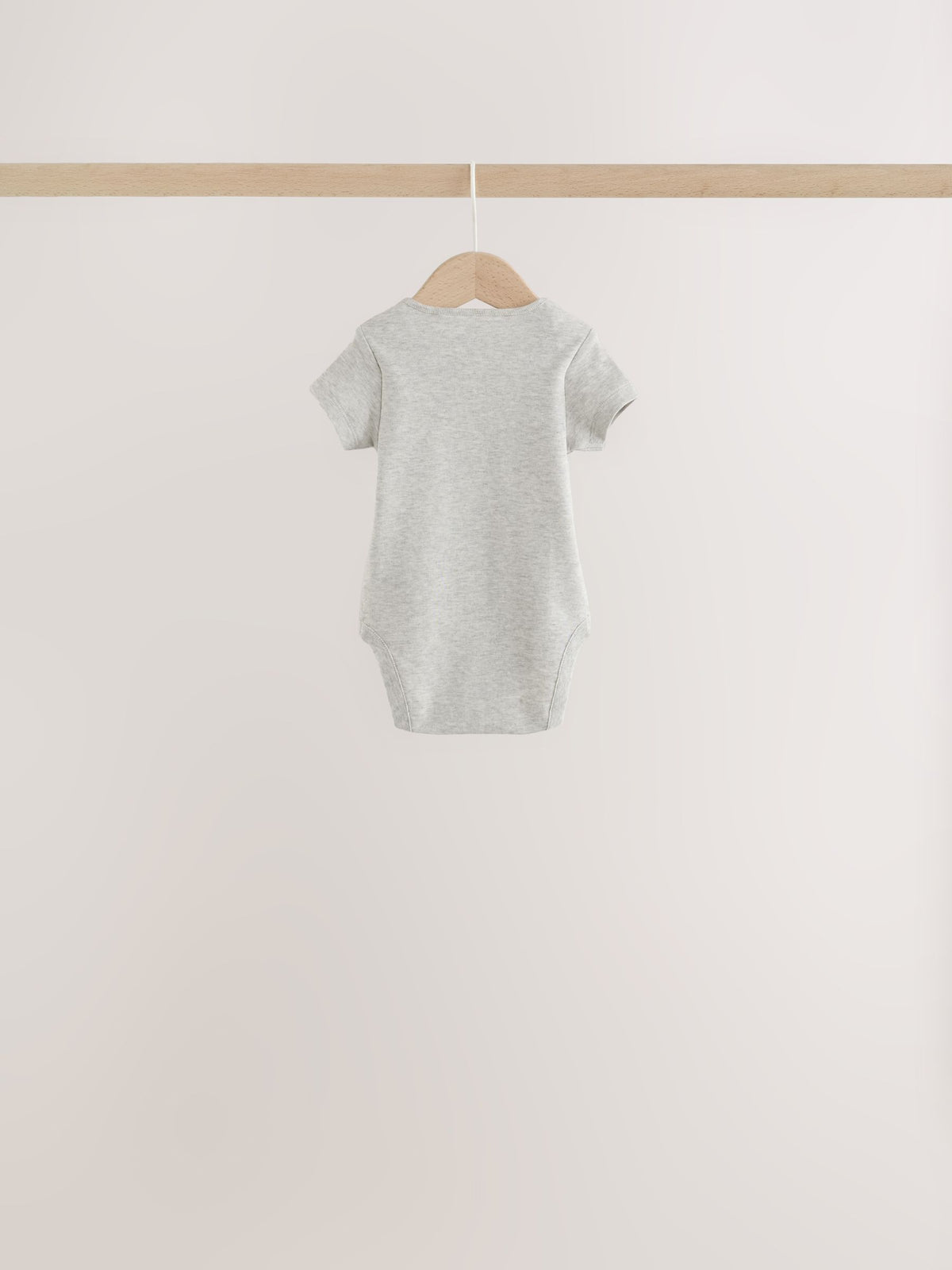 Dsiney Kidz - Grey/Blue/Neutral Short Sleeve Baby Bodysuits 5 Pack image 4