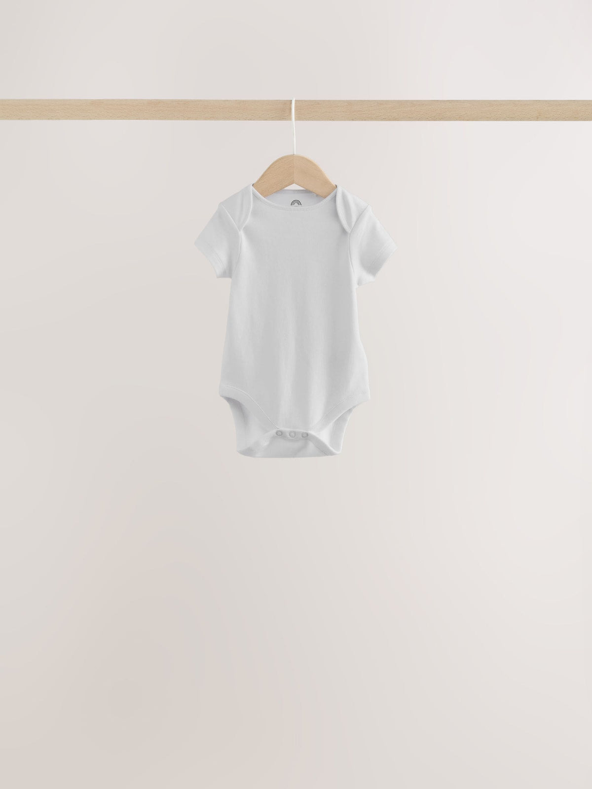 Dsiney Kidz - Grey/Blue/Neutral Short Sleeve Baby Bodysuits 5 Pack image 7