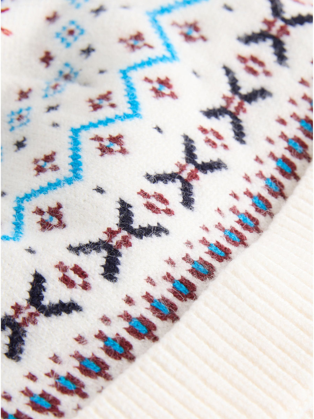 Dsiney Kidz - Fairisle Knitted Baby Hat With Pom image 4