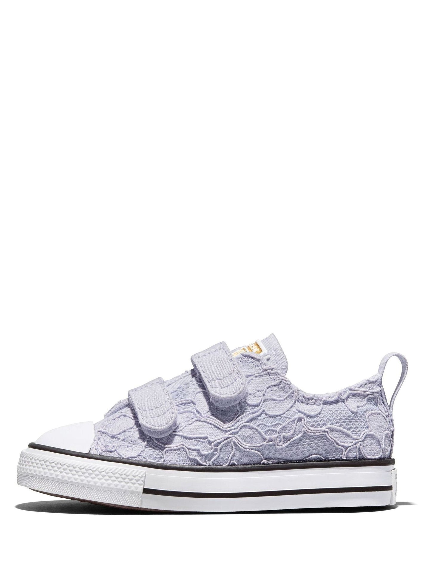 Converse Purple Chuck Taylor All Star Lace 2V Trainers image 2