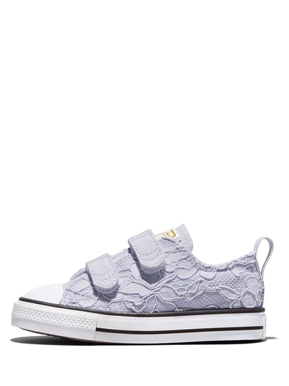 Converse Purple Chuck Taylor All Star Lace 2V Trainers image 2