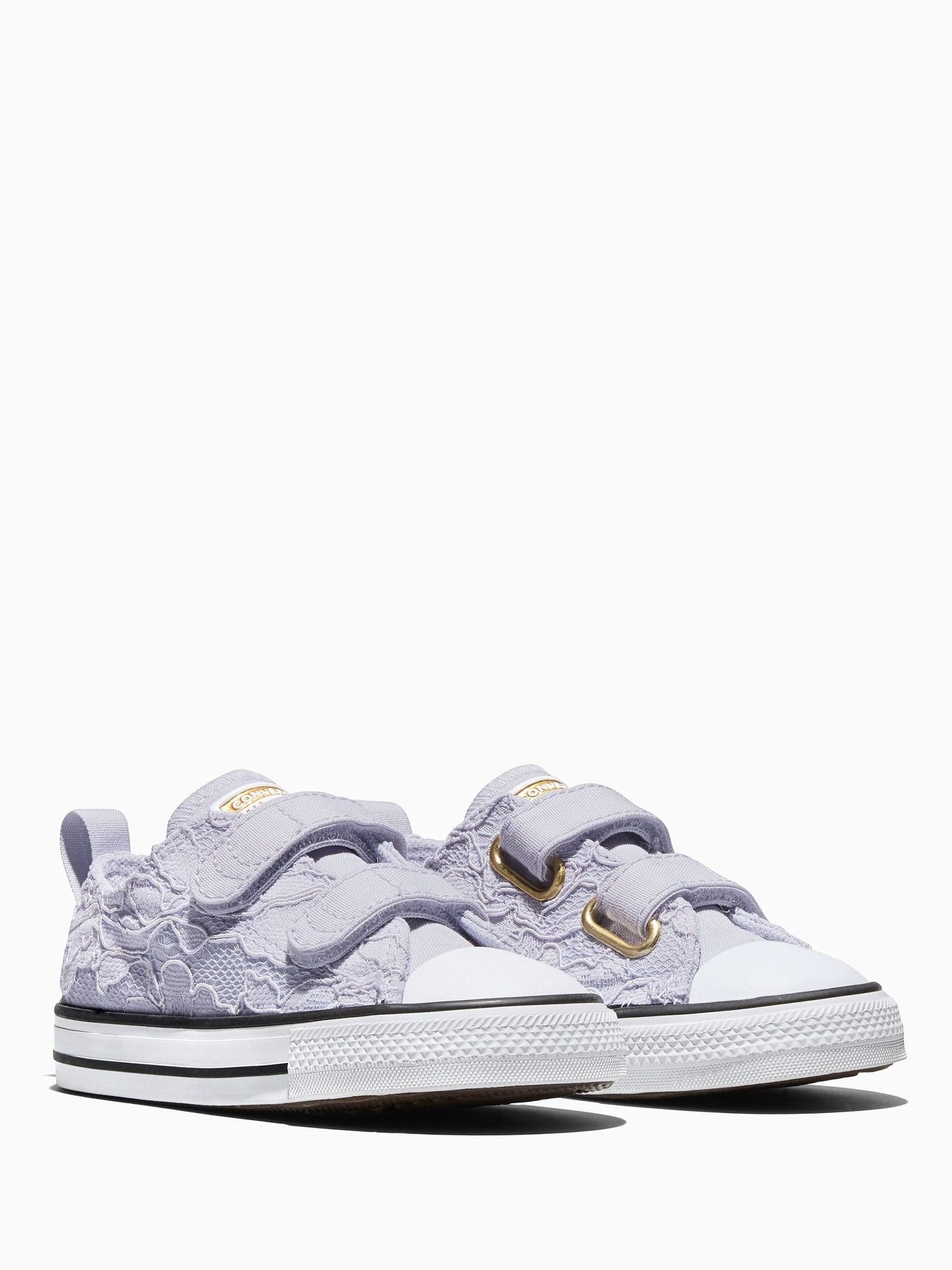 Converse Purple Chuck Taylor All Star Lace 2V Trainers image 6