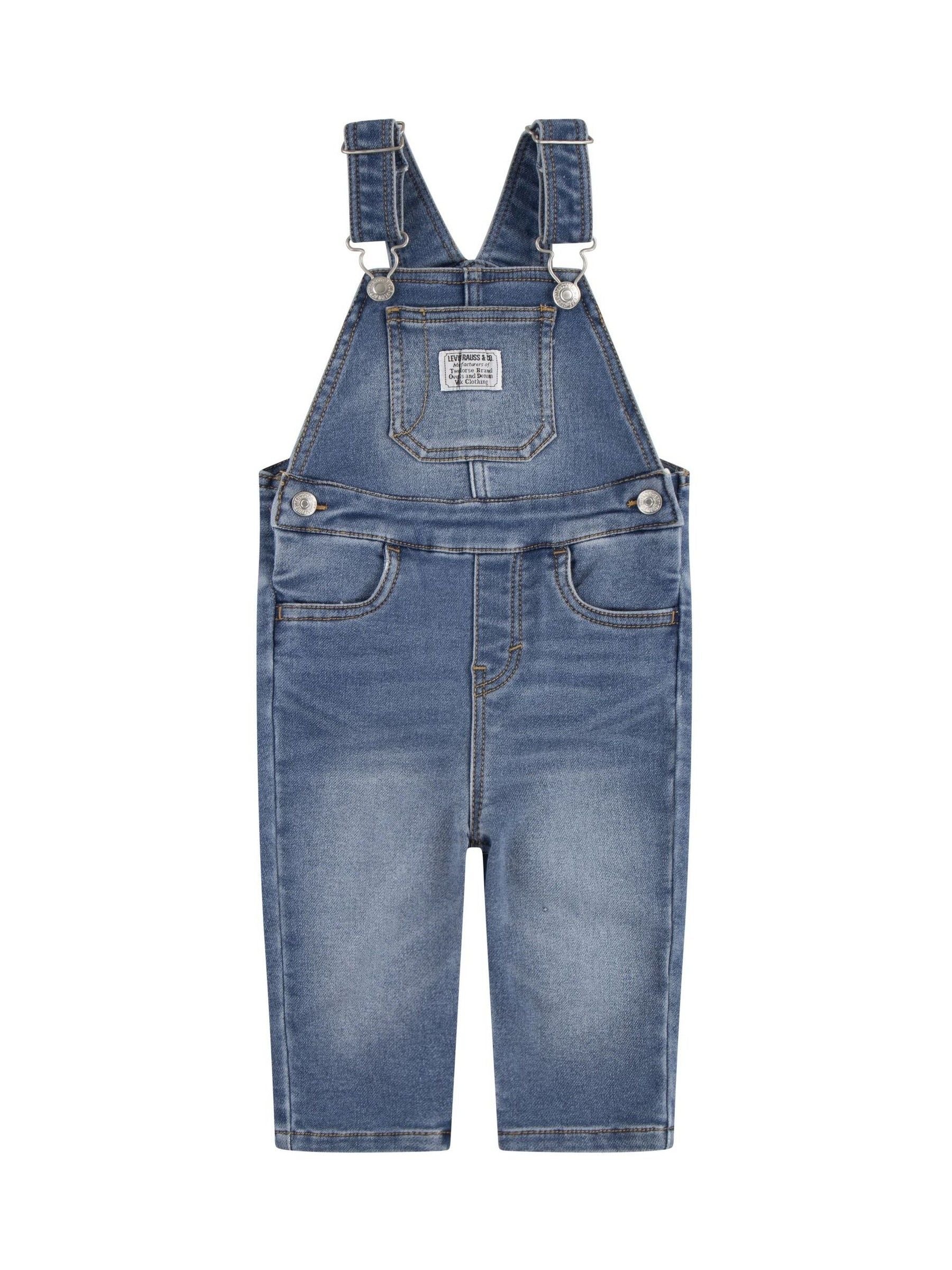 Levi's® Blue Baby Denim Dungarees image 1