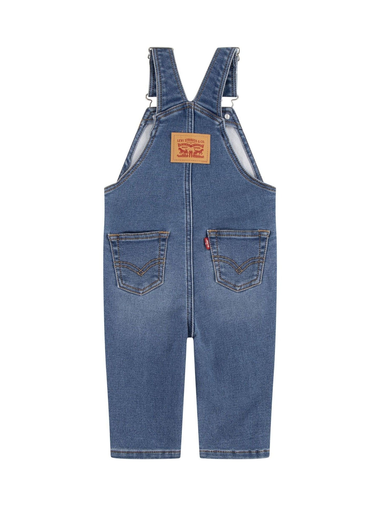Levi's® Blue Baby Denim Dungarees image 2
