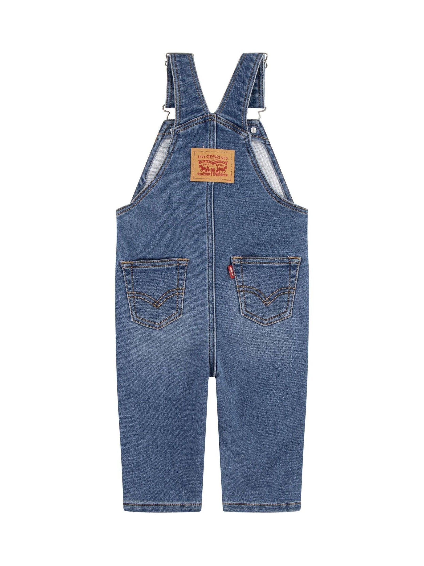 Levi's® Blue Baby Denim Dungarees image 2