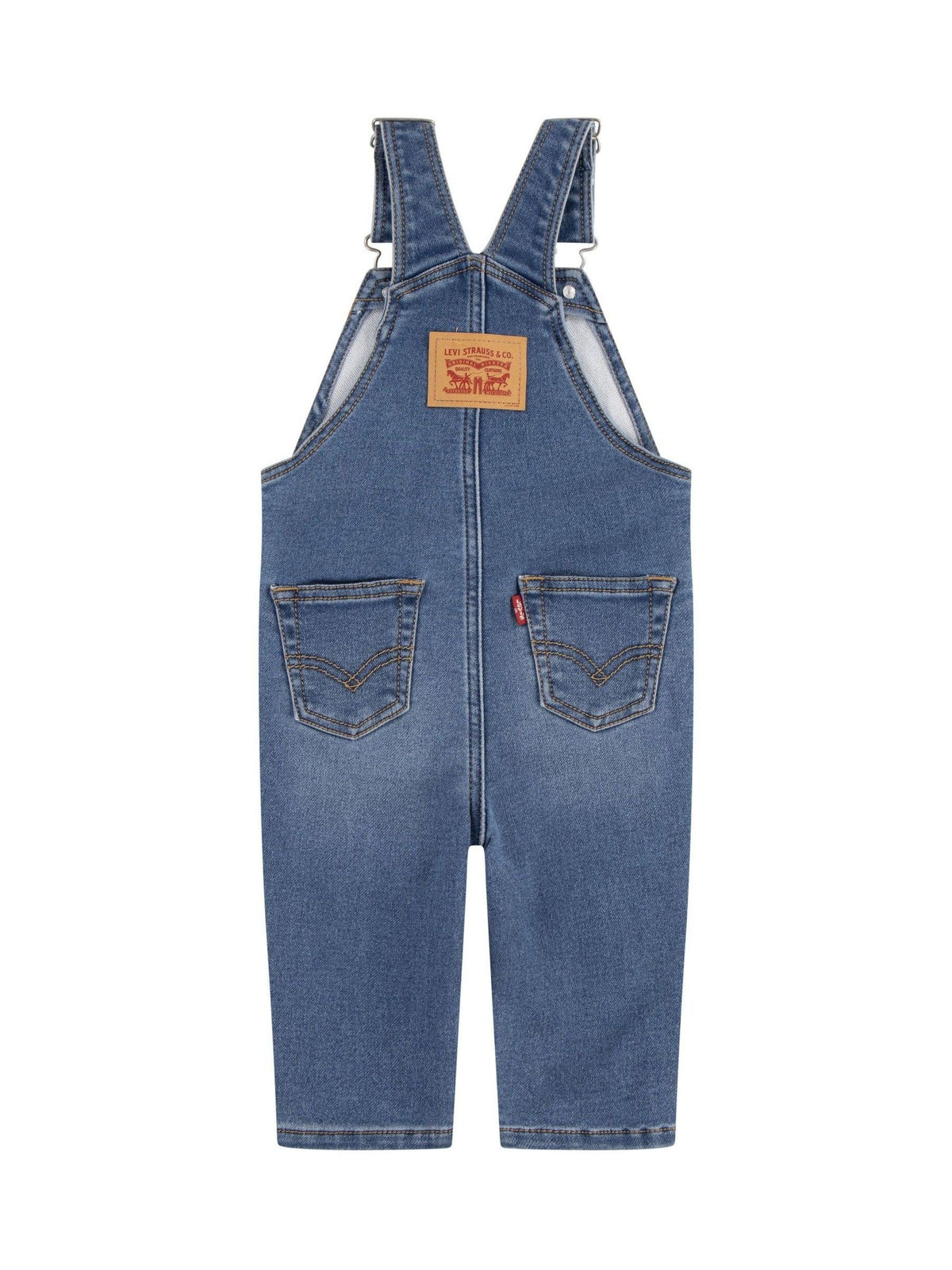 Levi's® Blue Baby Denim Dungarees image 2