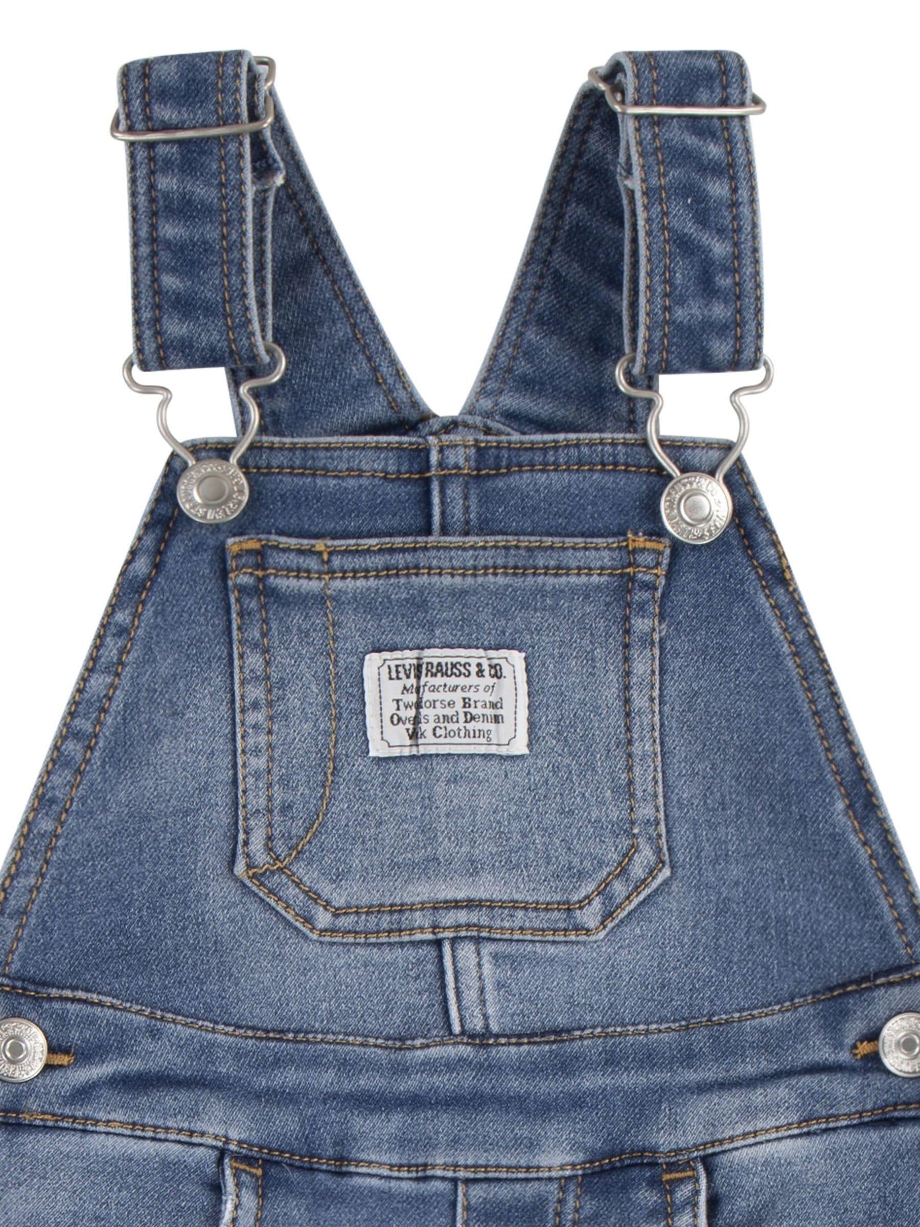 Levi's® Blue Baby Denim Dungarees image 3