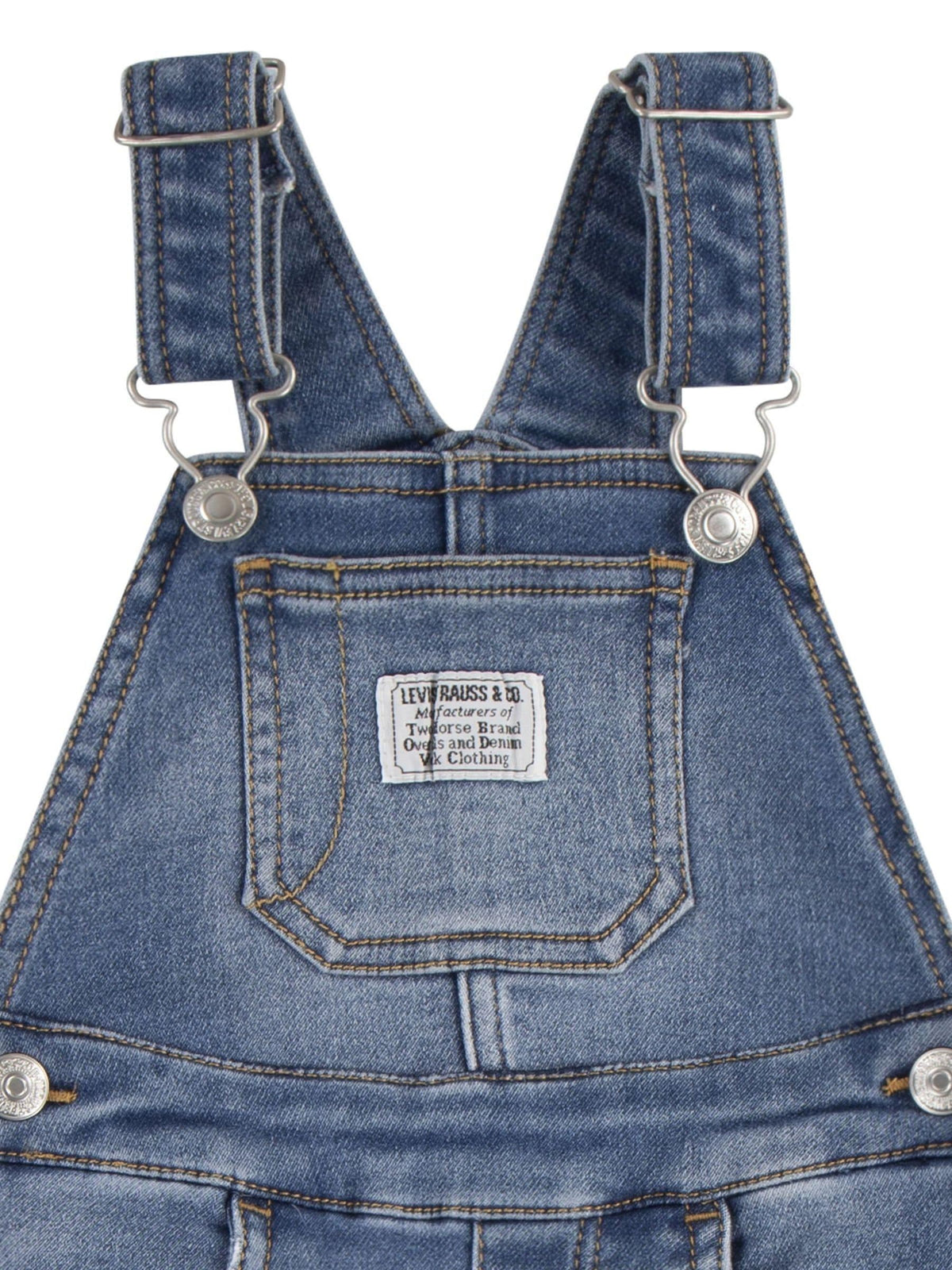 Levi's® Blue Baby Denim Dungarees image 3
