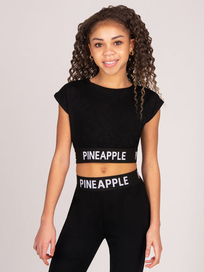 Dsiney Kidz - Pineapple Black Tape Hem Top image 1