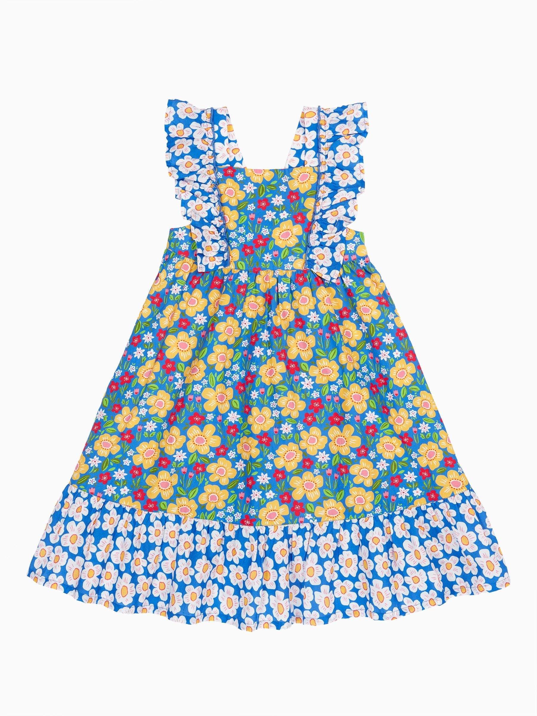Frugi Audrey Blue Dress image 2