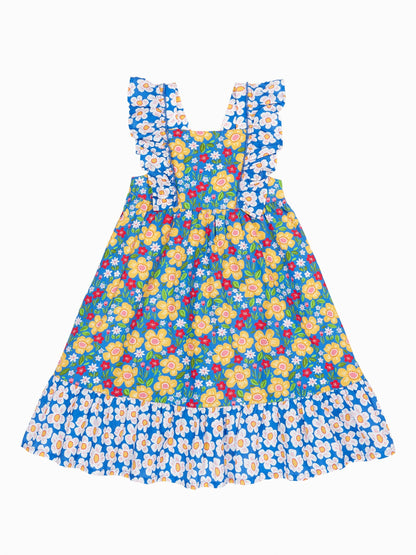 Frugi Audrey Blue Dress image 2