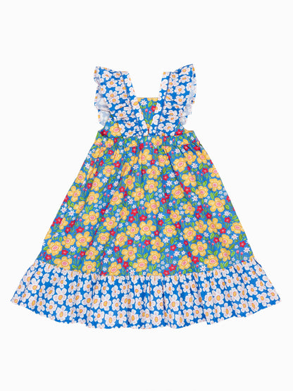 Frugi Audrey Blue Dress image 3