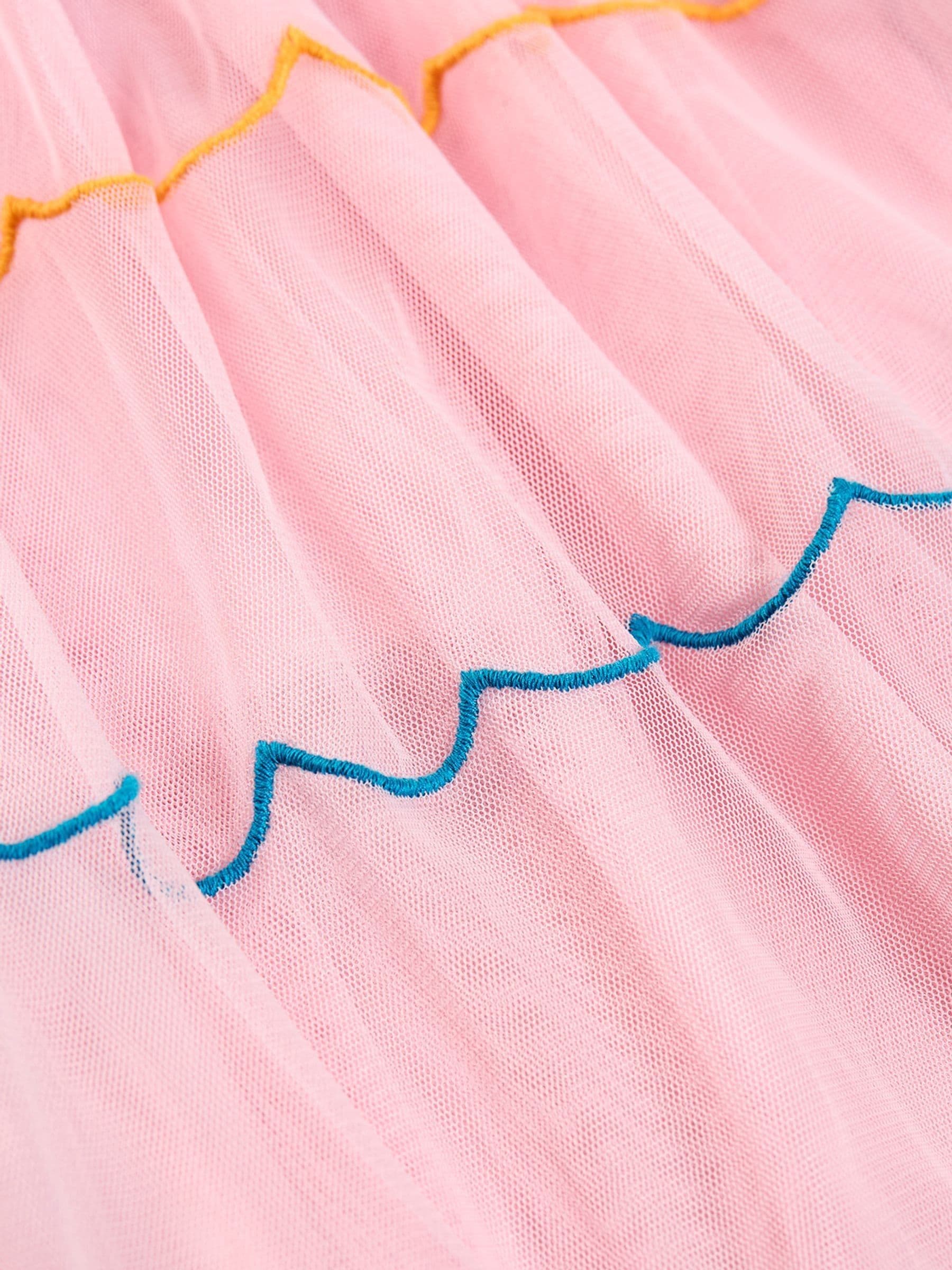 Frugi Pink Marion Party Dress image 6