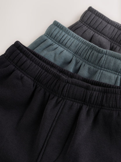 Dsiney Kidz - Black/Grey Wide Joggers 3 Pack (3mths-7yrs) image 6