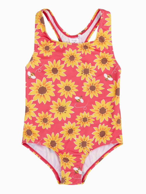 Dsiney Kidz - Frugi Pink Sally Swimsuit image 1