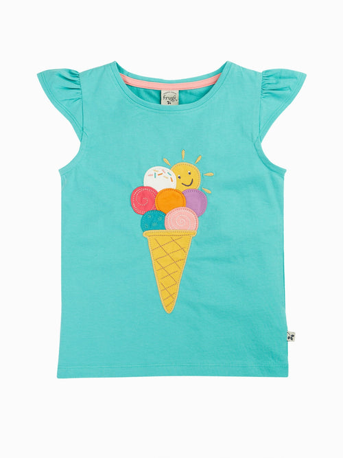Frugi Blue Harmony Circular T-Shirt image 1