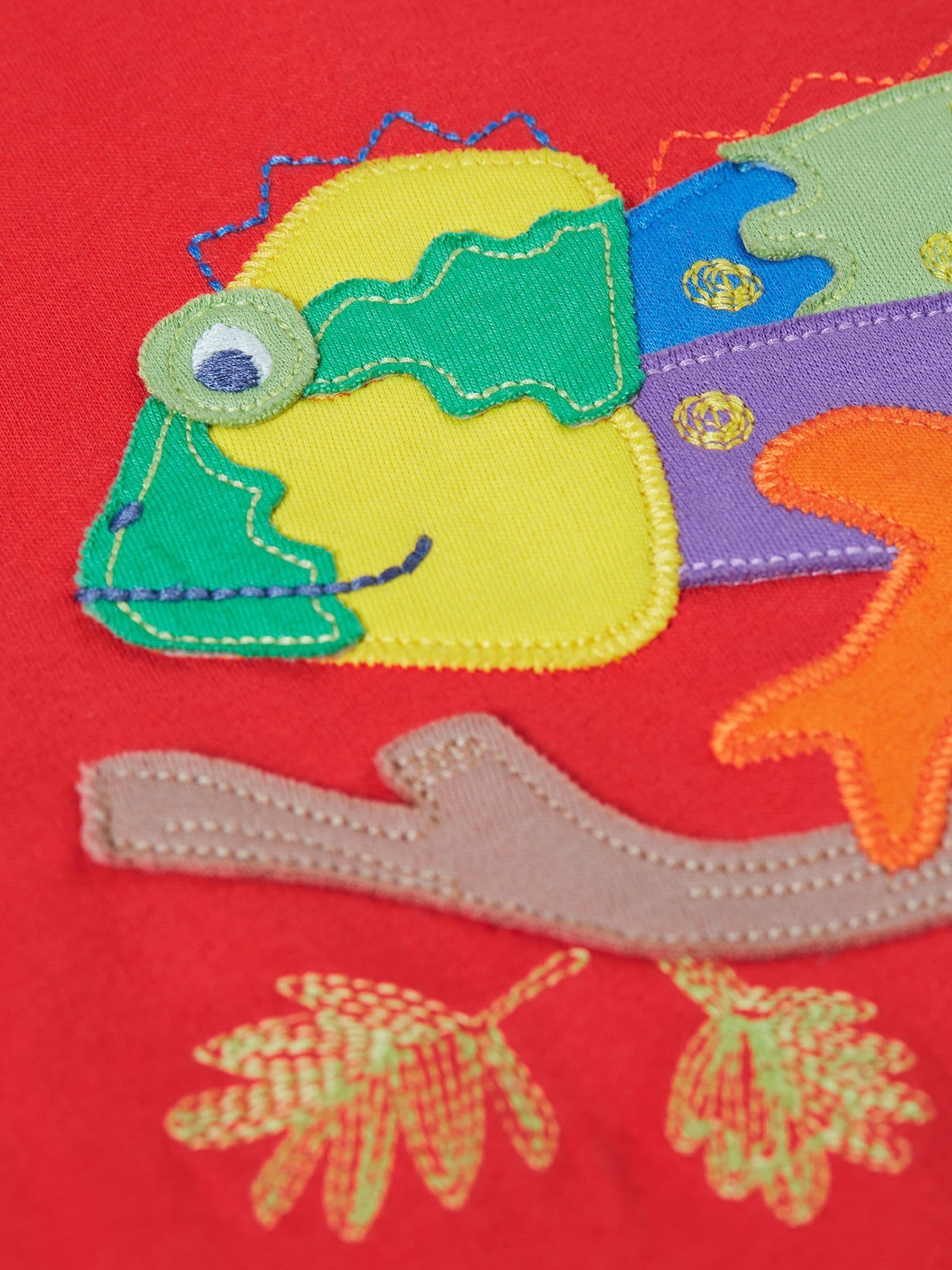 Frugi Red Carsen T-Shirt image 4