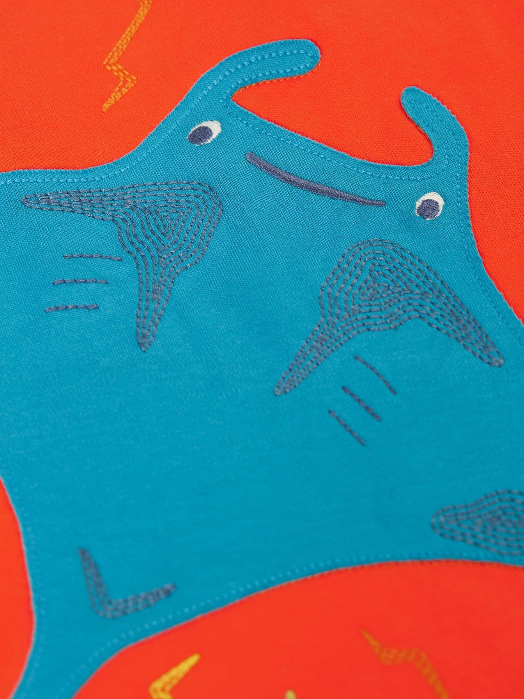 Frugi Red Otis Top image 3