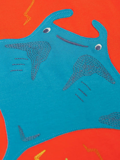 Frugi Red Otis Top image 3