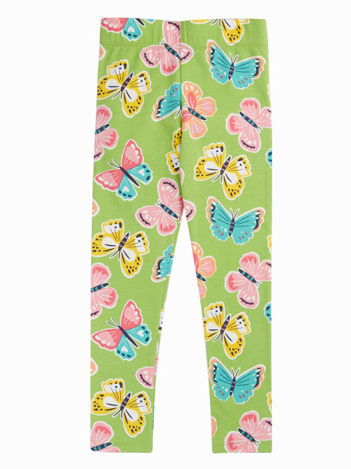 Frugi Green Leona Leggings image 1