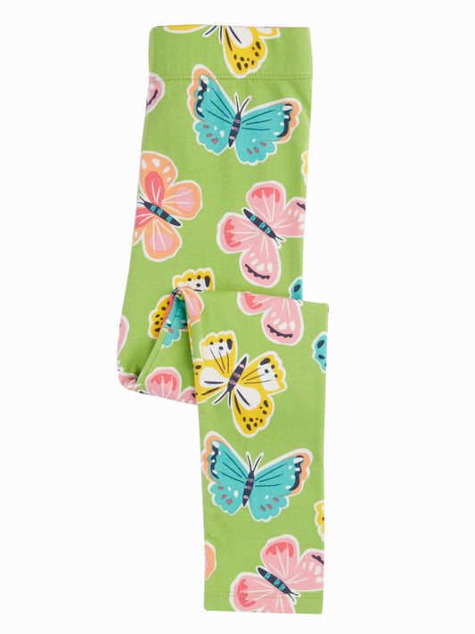 Frugi Green Leona Leggings image 2