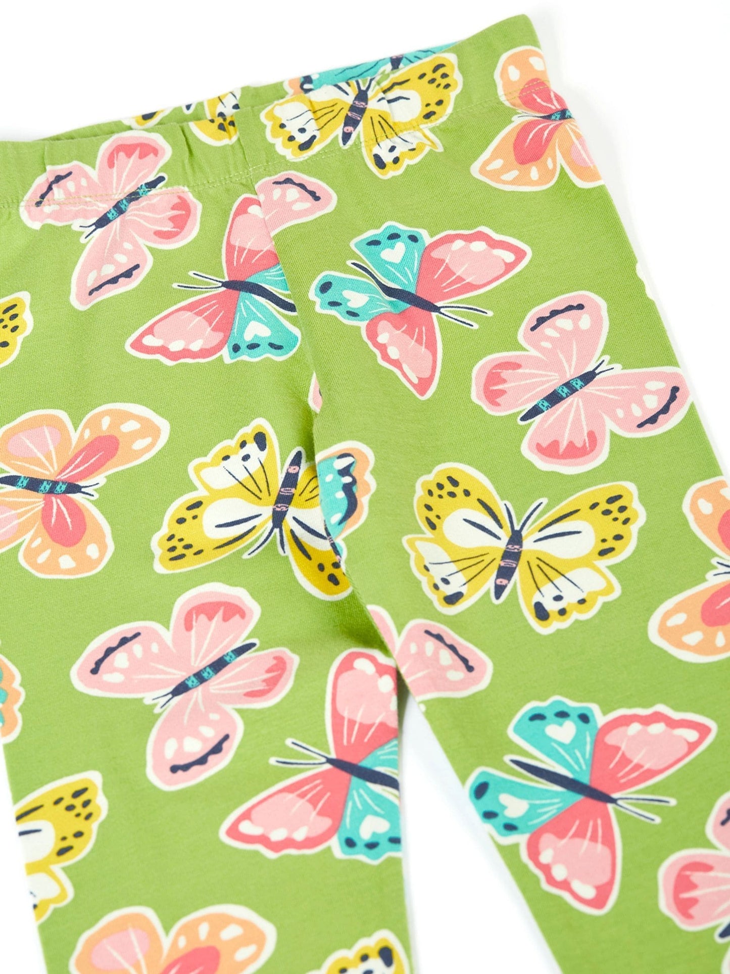 Frugi Green Leona Leggings image 3