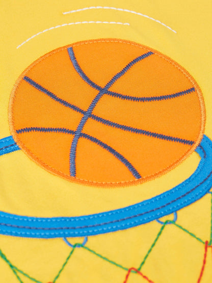 Frugi Yellow Carsen Circular T-Shirt image 3