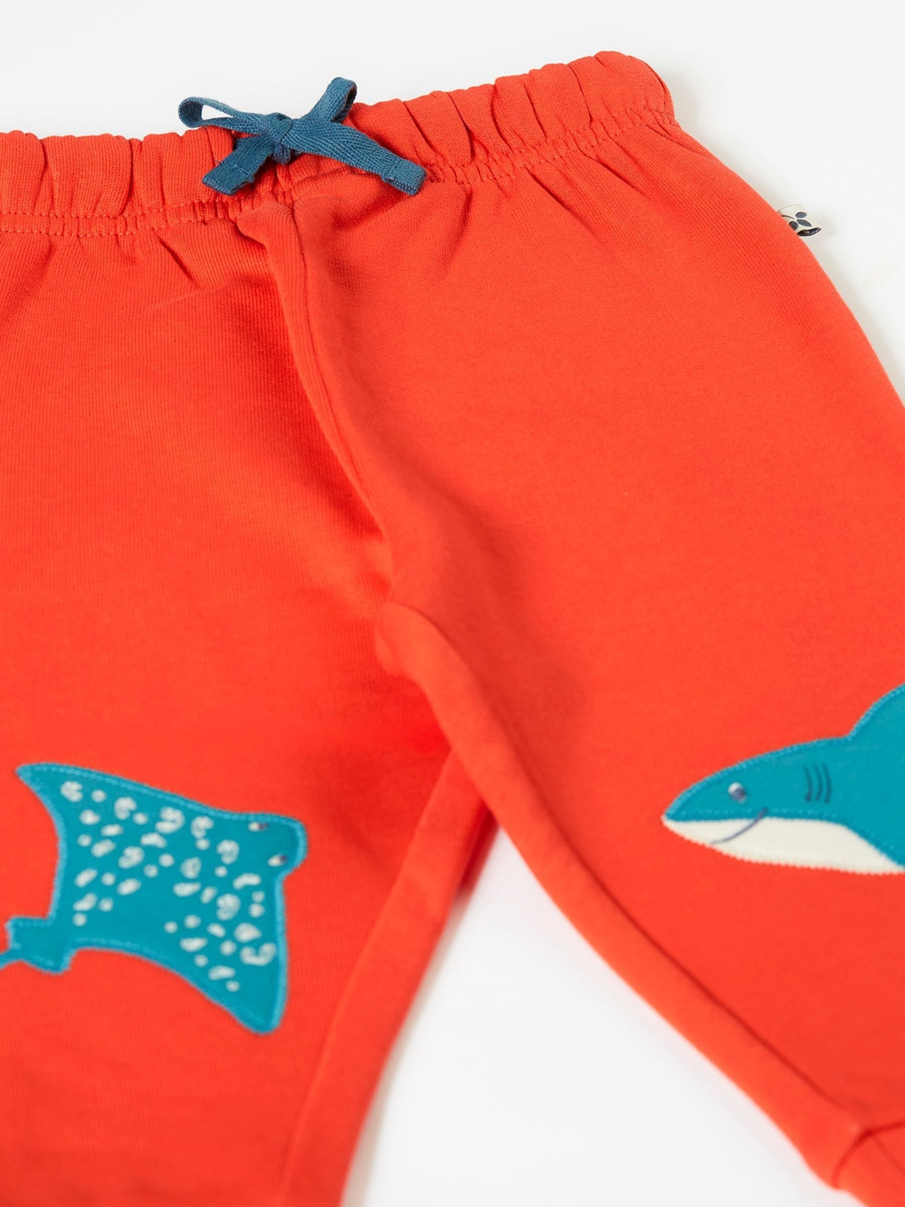 Frugi Red Character Joggers image 3