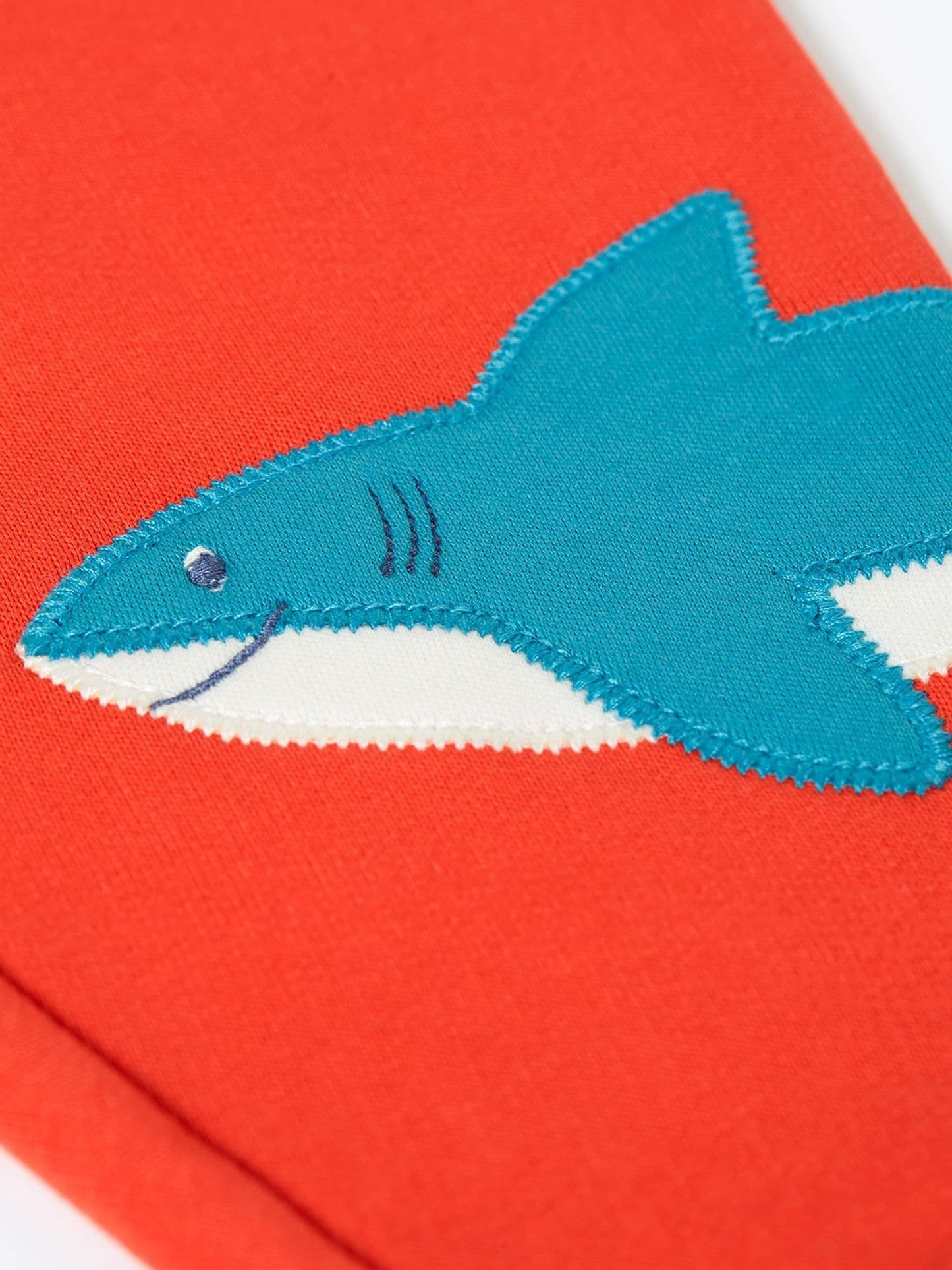 Frugi Red Character Joggers image 4