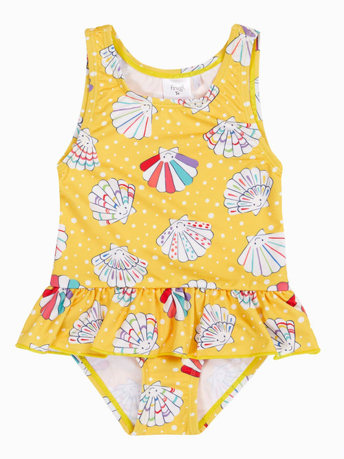 Dsiney Kidz - Frugi Yellow Little Coral Swimsuit image 1