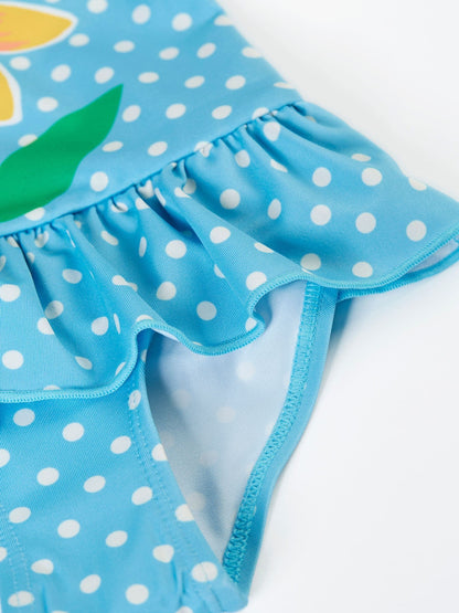 Frugi Blue Swimsuit image 3
