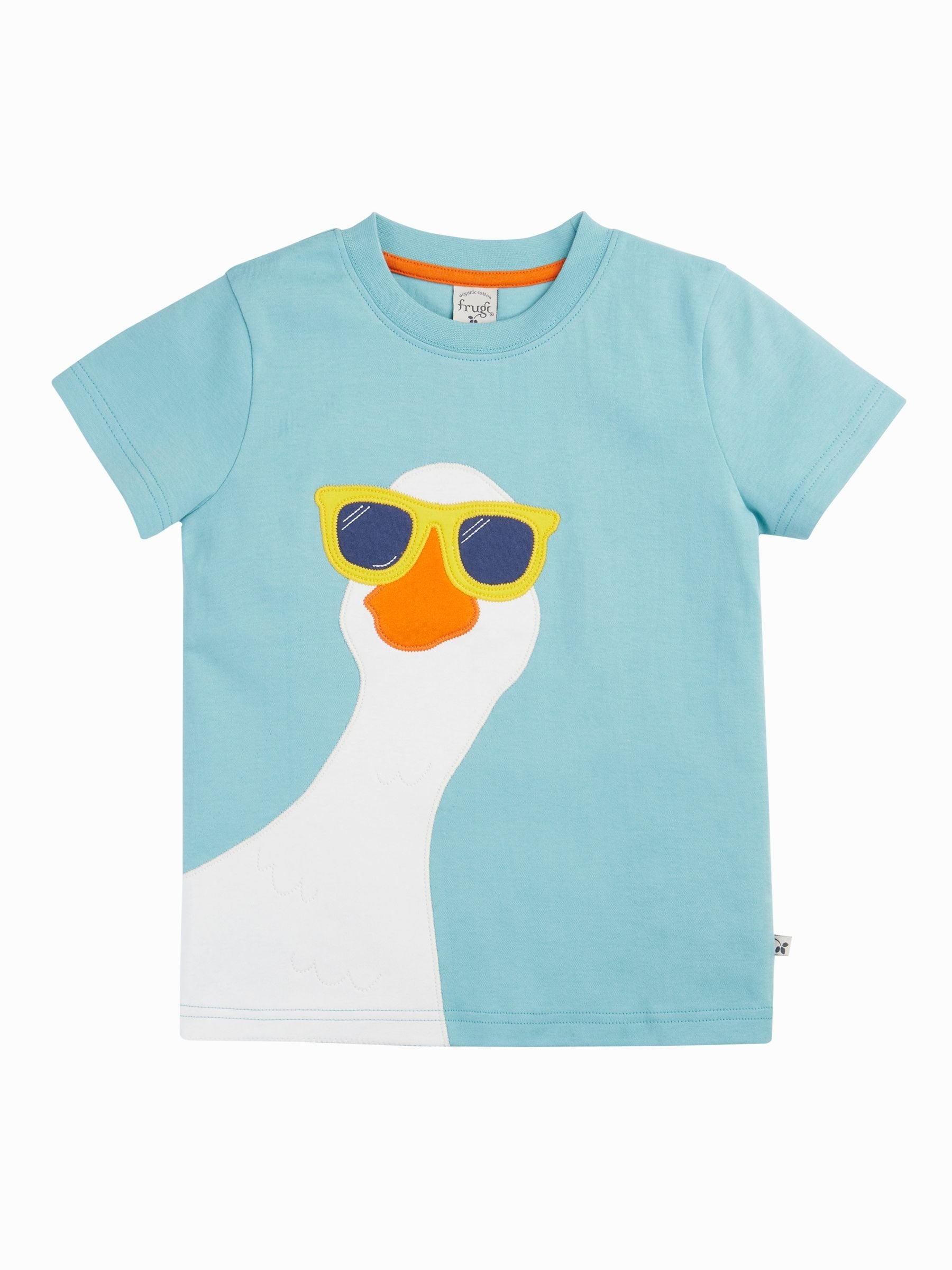 Frugi Blue Carsen Circular T-Shirt image 3