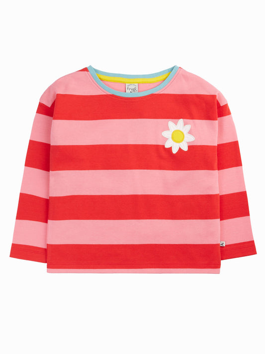 Frugi Pink Tori Applique Top image 1
