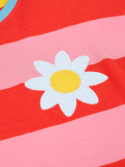 Frugi Pink Tori Applique Top image 3