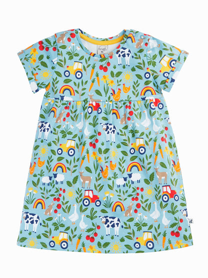 Frugi Blue Tallie Dress image 2