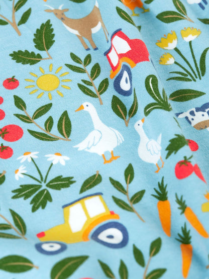 Frugi Blue Tallie Dress image 4