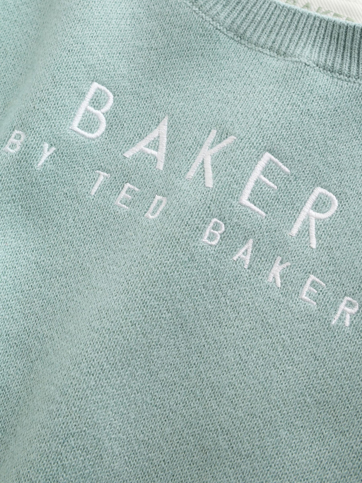 Dsiney Kidz - Baker by Ted Baker Green Knit Knitted Top and Joggers Set image 6