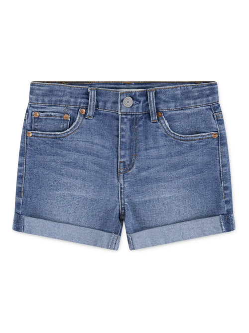 Levi's® Blue Girlfriend Shorts image 1