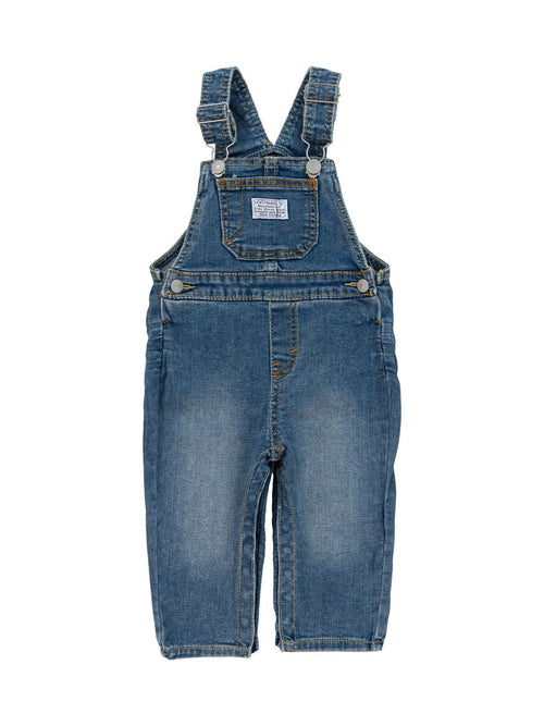 Levi's® Blue Logo Denim Dungaree image 1