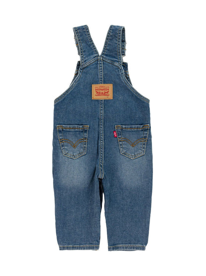 Levi's® Blue Logo Denim Dungaree image 2