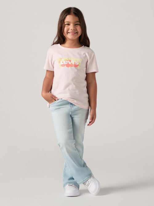 Levi's Pink Ombre Batwing Short Sleeve T-Shirt image 1