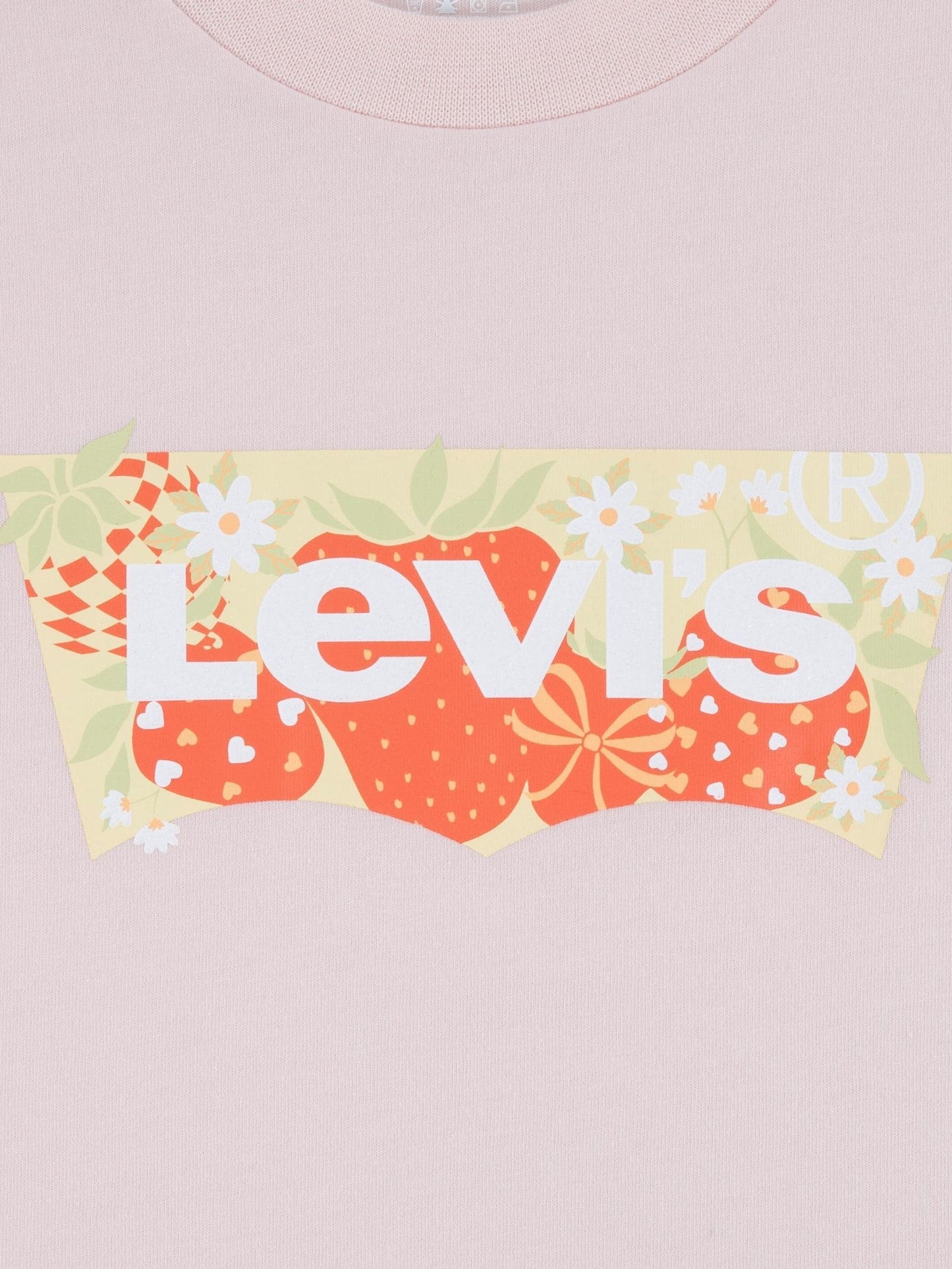 Levi's Pink Ombre Batwing Short Sleeve T-Shirt image 6