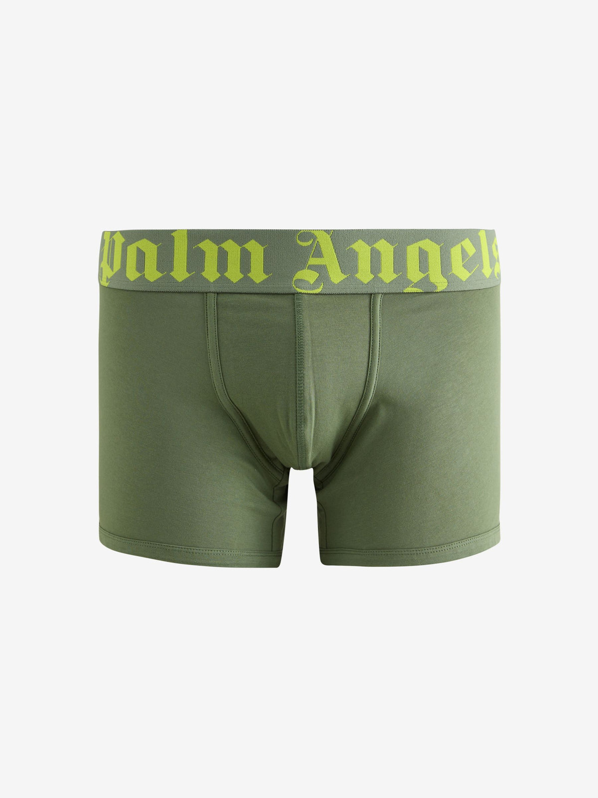 Dsiney Kidz - Palm Angels Green 2 Pack Cotton Stretch Logo Regular Boxers image 2