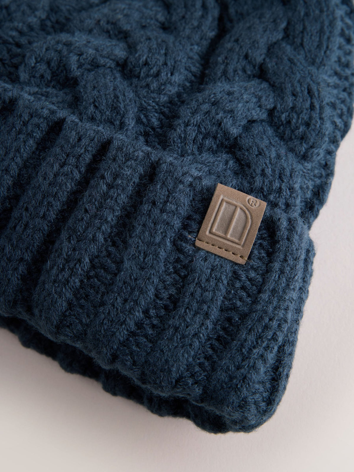 Dsiney Kidz - Navy Cable Knit Pom Hat (1-16yrs) image 2