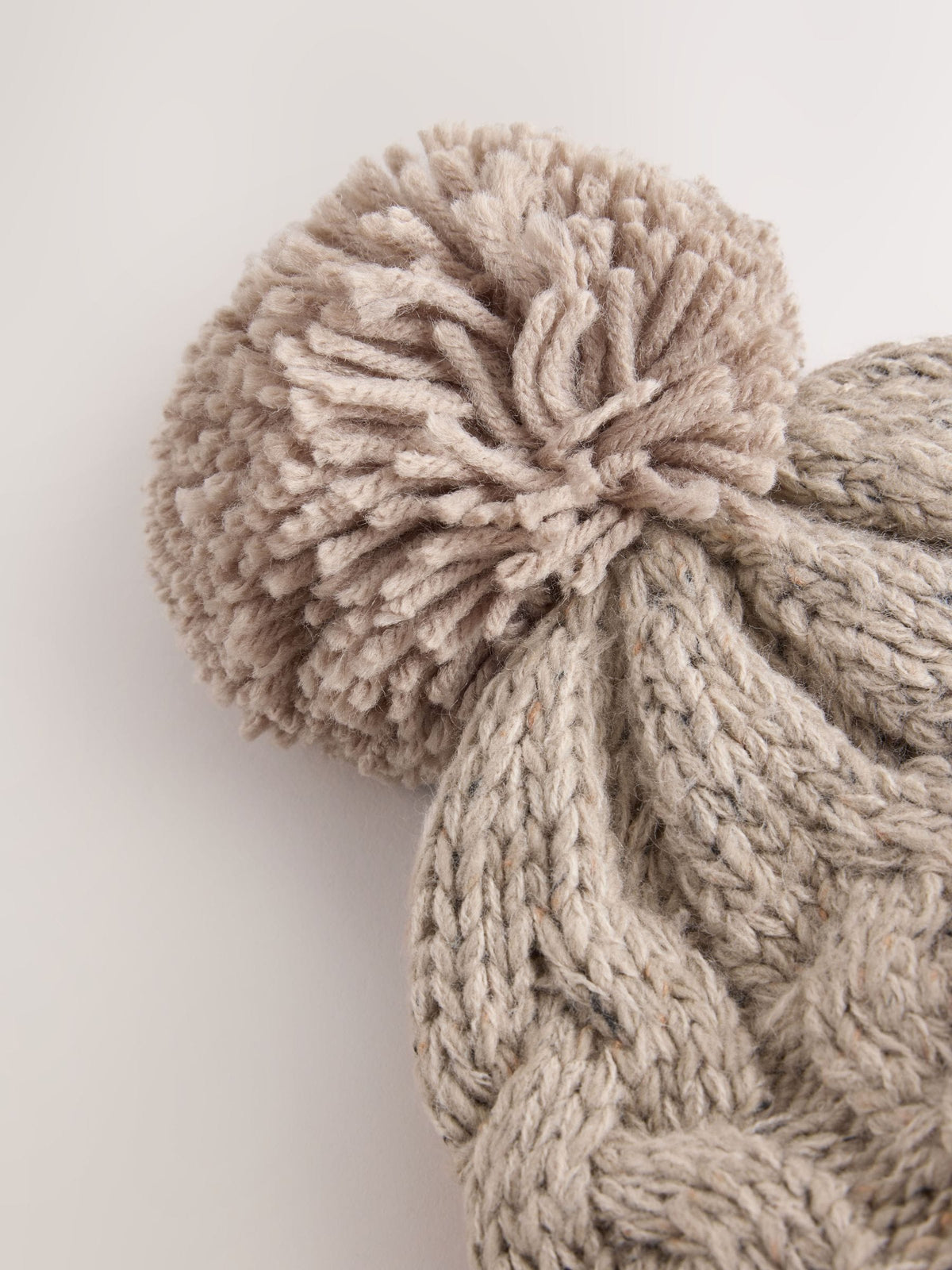 Dsiney Kidz - Stone Cable Knit Pom Hat (1-16yrs) image 3